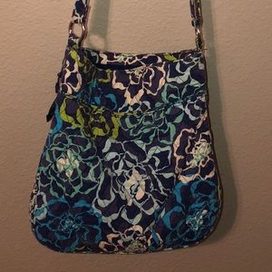 Vera Bradley Iconic Triple Zip Hipster